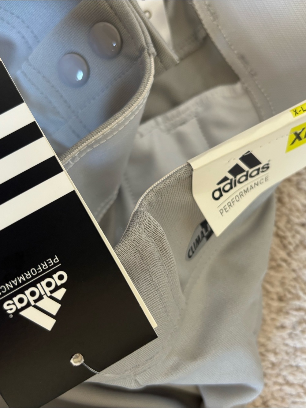 adidas Light Gray Active pants - Picture 3 of 4